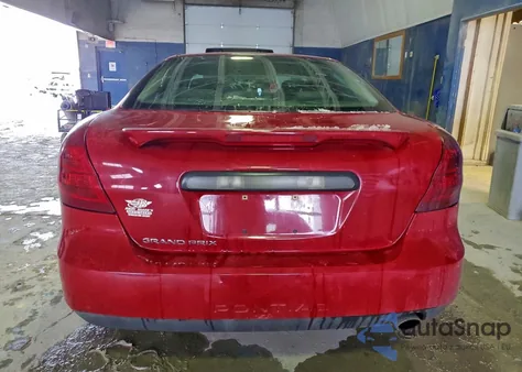 2008 Pontiac Grand Prix из США, поврежденный, VIN 2G2WP552X81145032